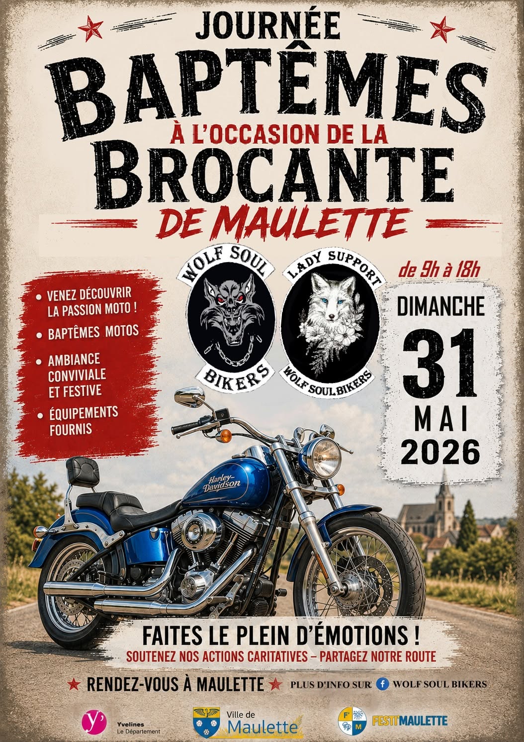 Événement Wolf Soul Bikers